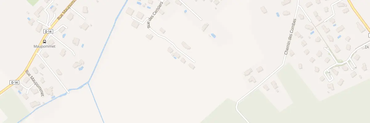 Plan du 180 Rue des Cerisiers à Geneuille