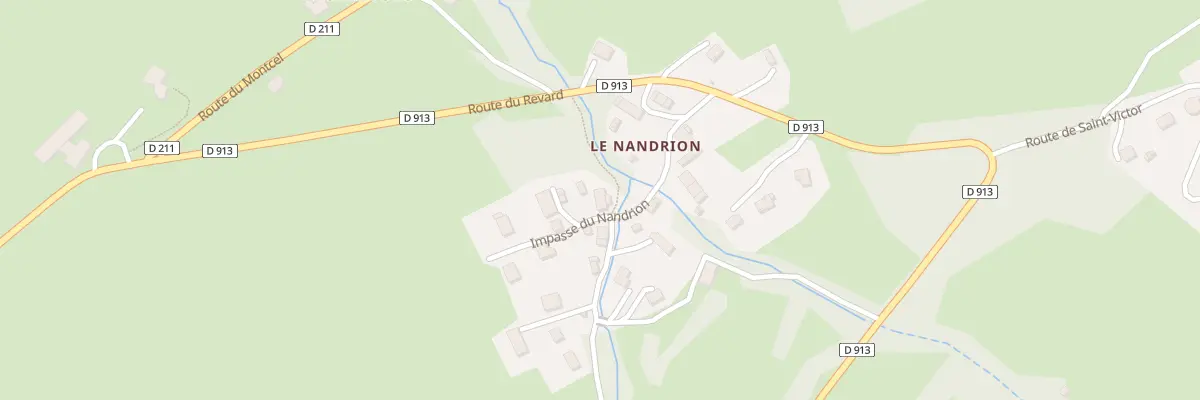 Plan du 142 Che du Nandrion à Trévignin