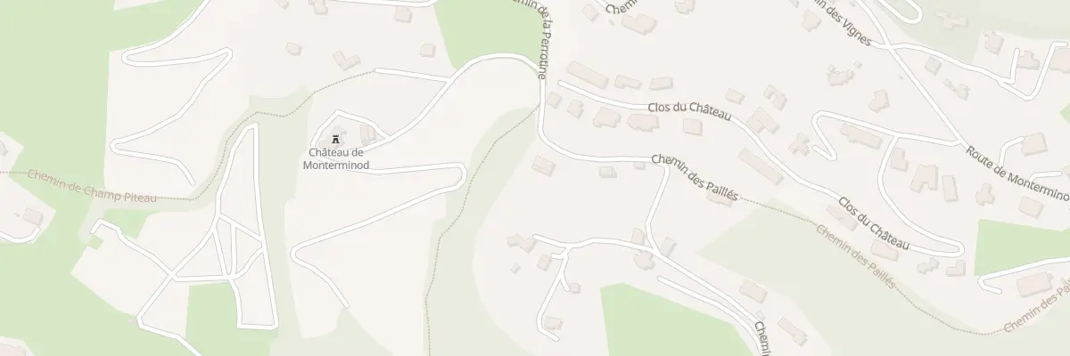 Plan du 495 Che de la Perrotine à Saint-Alban-Leysse