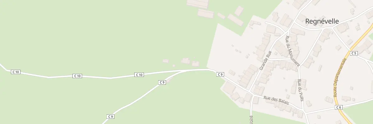Plan du 8 Rte de Godoncourt à Regnévelle