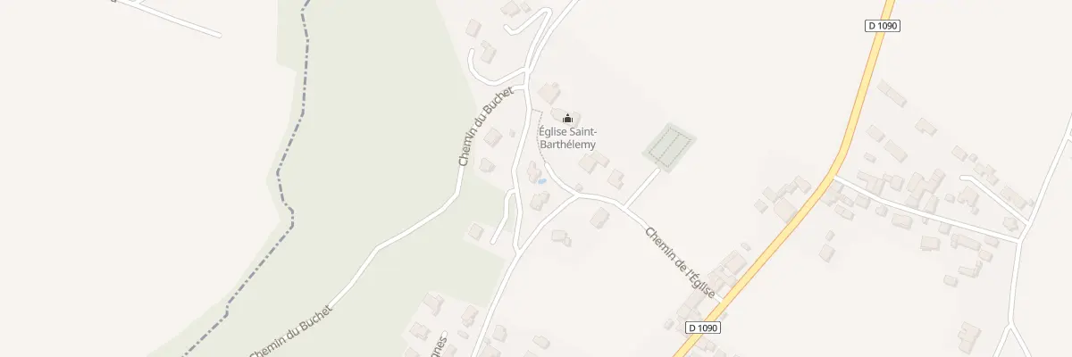 Plan du 178 Che de l’Eglise à Sainte-Marie-d’Alloix