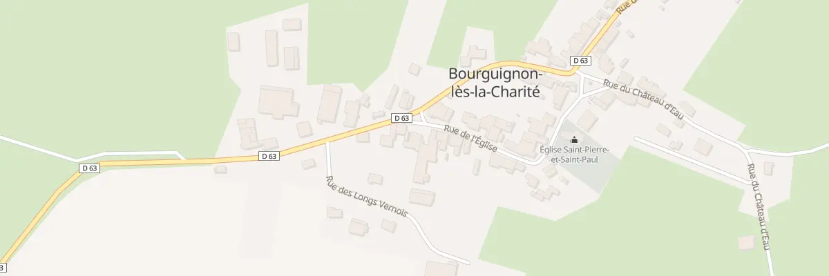 Plan du 20 Rue de l’Église à Bourguignon-lès-la-Charité