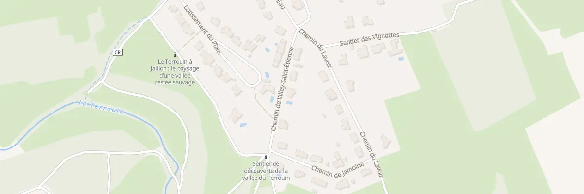 Plan du 6 Chem de Villey Saint Etienne à Jaillon