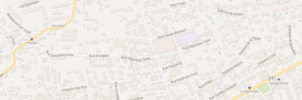 Plan du 307 Av de l’Élisa à Toulon