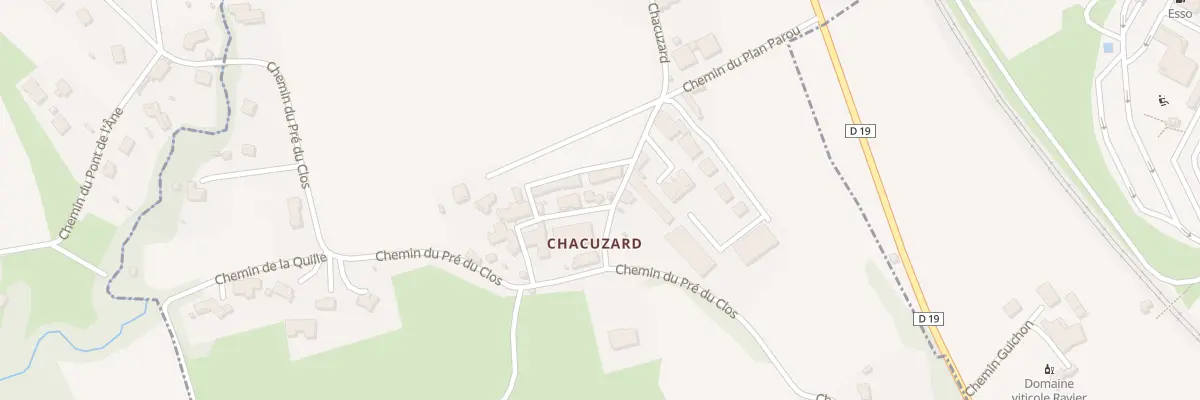 Plan du 6 All du Four à Myans
