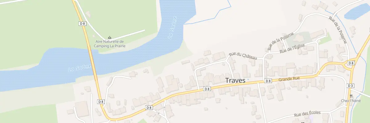 Plan du 6 Rue du Cornot à Traves