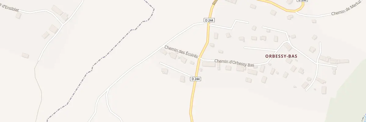 Plan du 31 Che des Ecoirés à Saint-Eusèbe