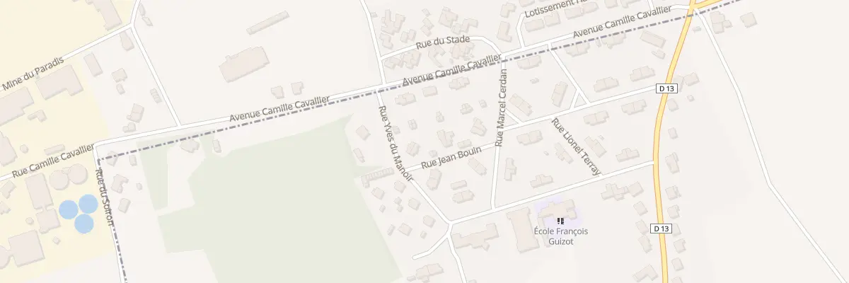 Plan du 4 Rue Jean Bouin à Batilly