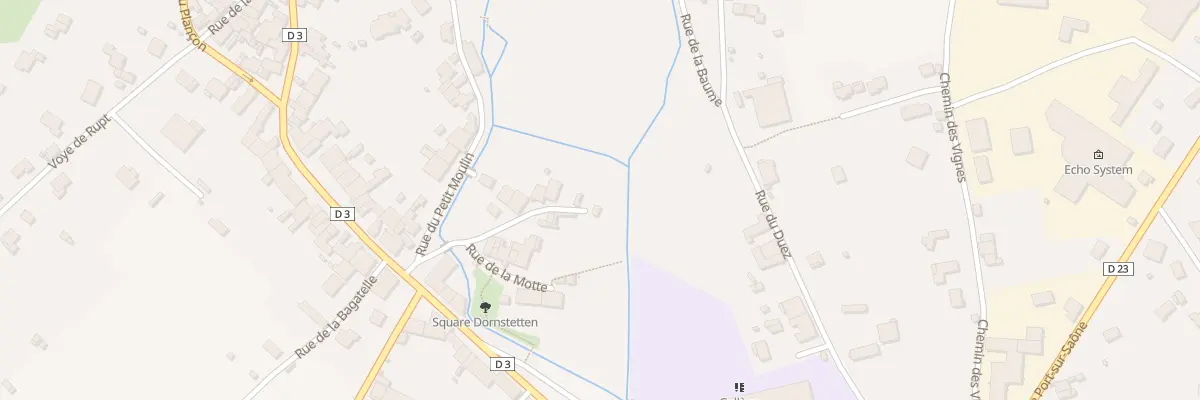 Plan du 20 Rue de la Motte à Scey-sur-Saône-et-Saint-Albin