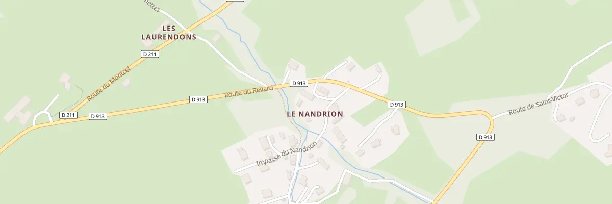 Plan du 26 Che du Nandrion à Trévignin