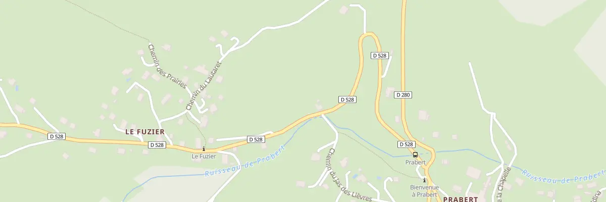 Plan du 5545 Rte de Belledonne à Laval-en-Belledonne