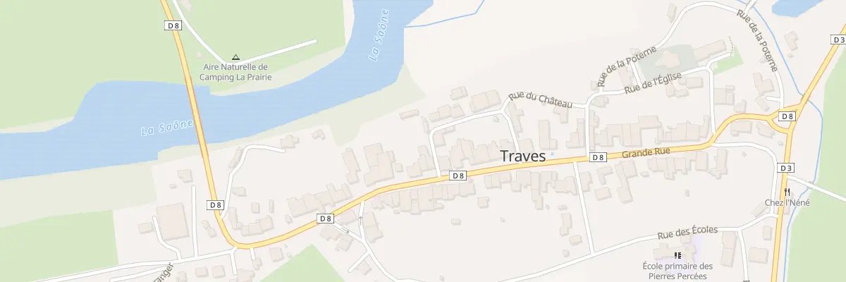 Plan du 2 Rue du Cornot à Traves