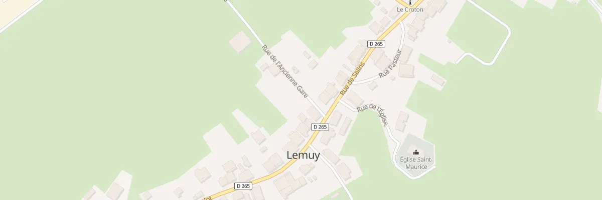 Plan du 9 Rue de Salins à Lemuy