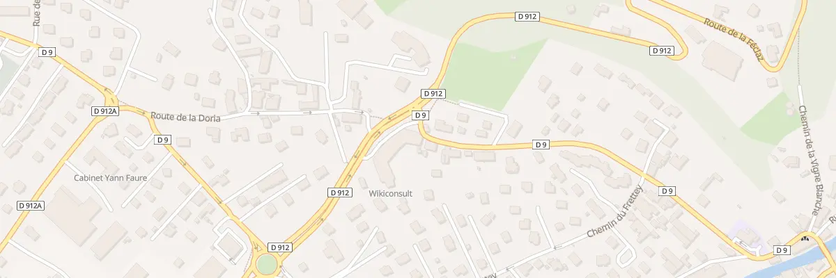 Plan du 372 Rte de la Doria à Saint-Alban-Leysse