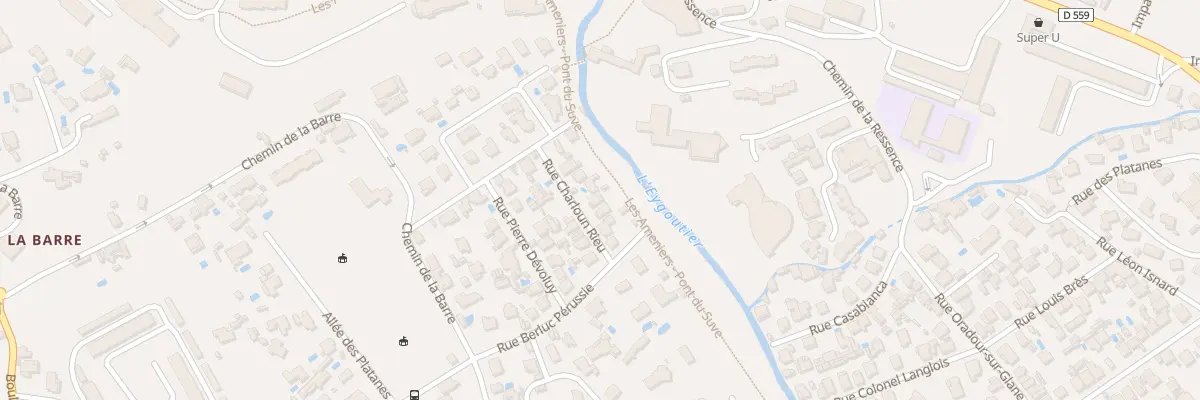 Plan du 65 Rue Charloun Rieu à Toulon