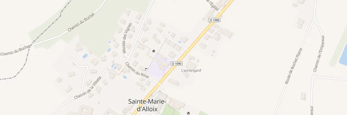 Plan du 5012 Villette et Roua à Sainte-Marie-d’Alloix