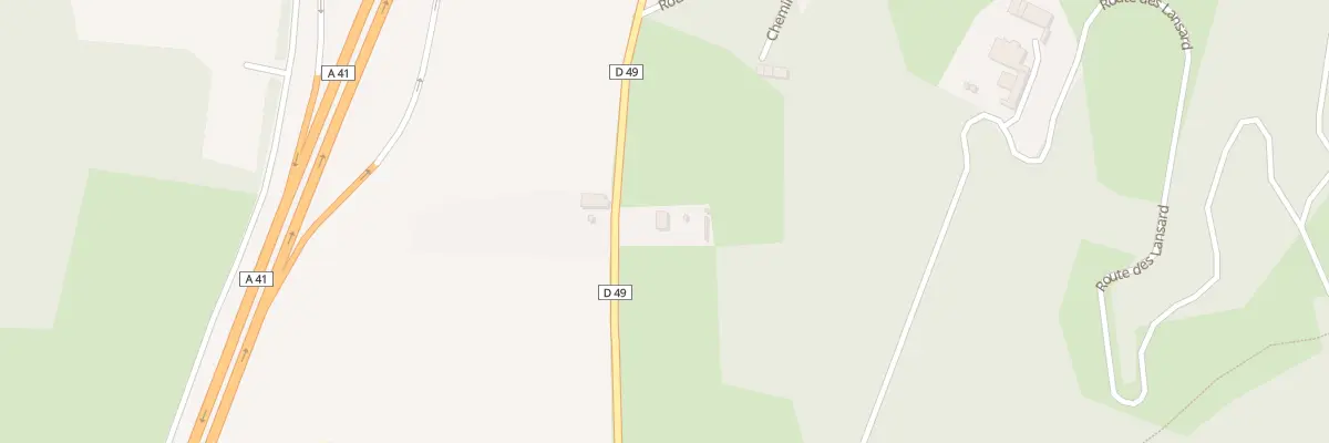 Plan du 410 Rte de Saint-Félix à Entrelacs