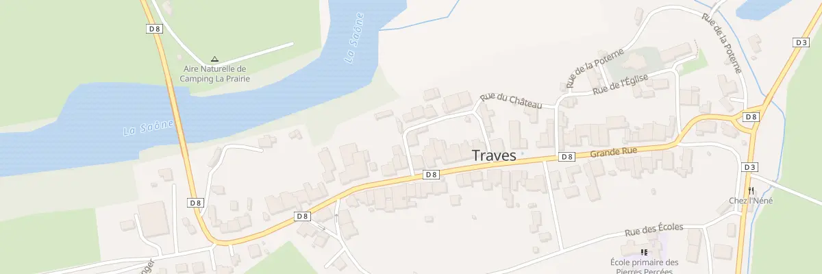 Plan du 3 Rue du Cornot à Traves