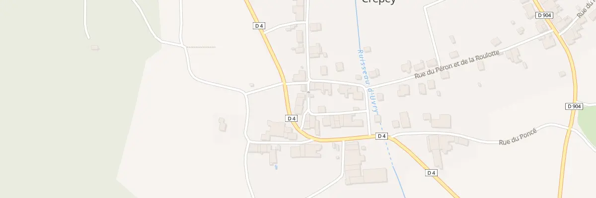 Plan du 3 Rue du Diarrou à Crépey