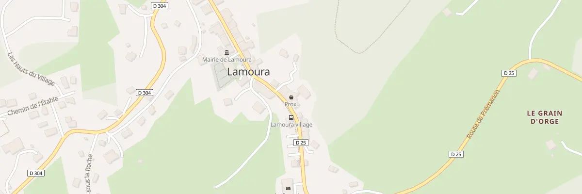 Plan du 469 Grande Rue à Lamoura