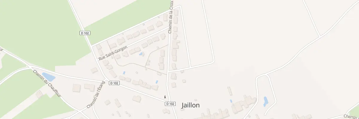 Plan du 6 Che de la Croix à Jaillon