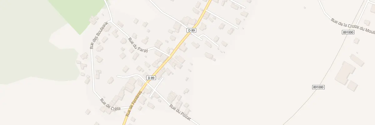 Plan du 905 Rue de Fenières à Thoiry