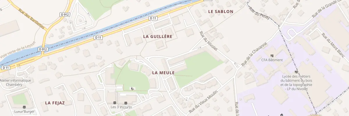 Plan du 5644 Res La Cle des Champs à La Ravoire