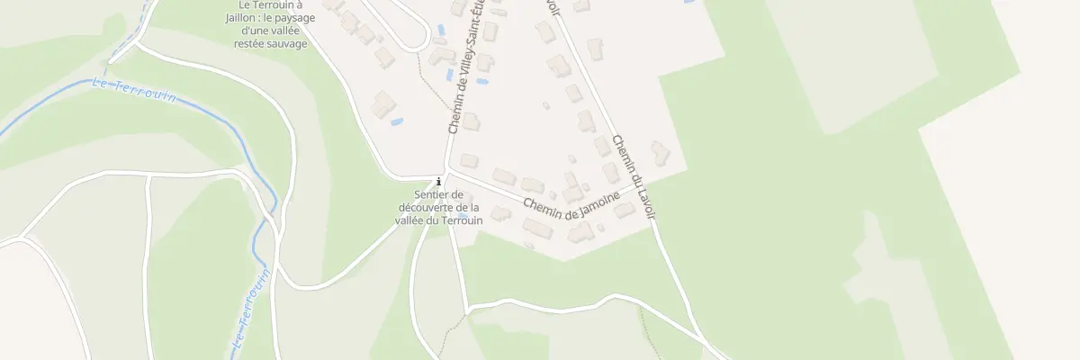 Plan du 5 Che de Jamoine à Jaillon