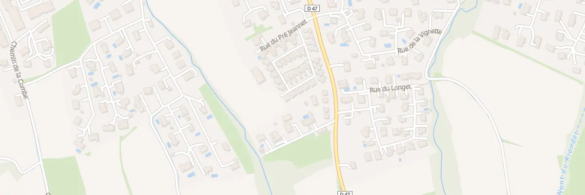 Plan du 141 Rue de l’orée de valbois à Valleiry