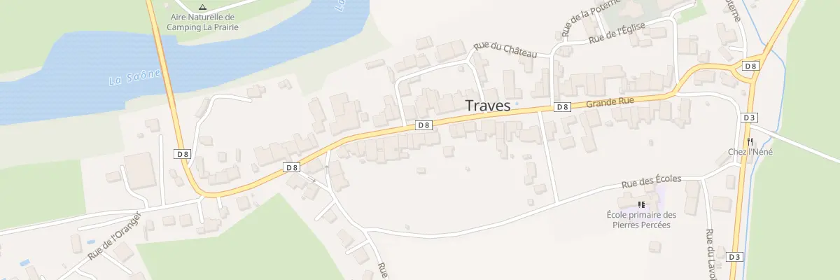 Plan du 43 Gr Grande Rue à Traves