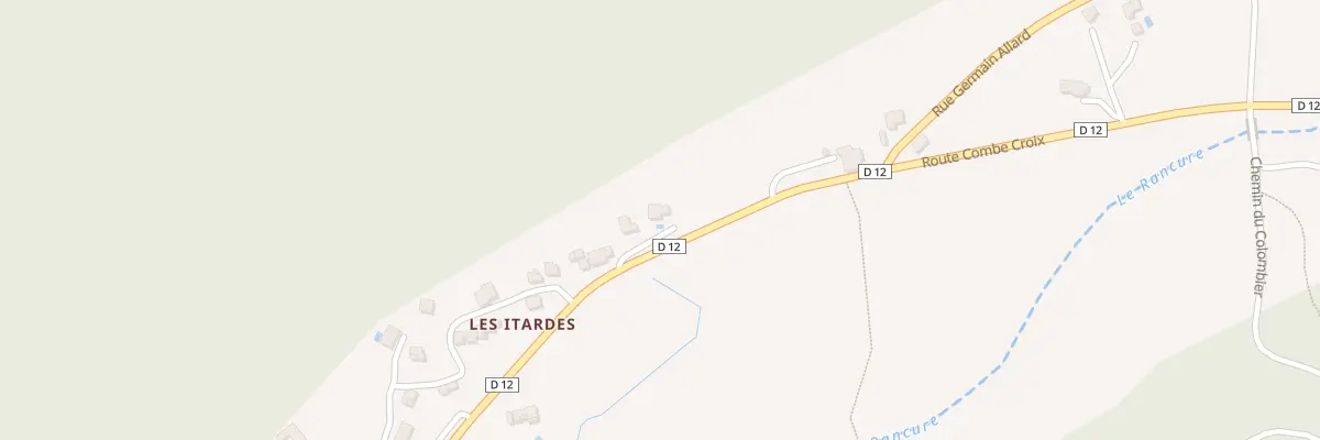 Plan du 7036 Les Blancs au Castellet