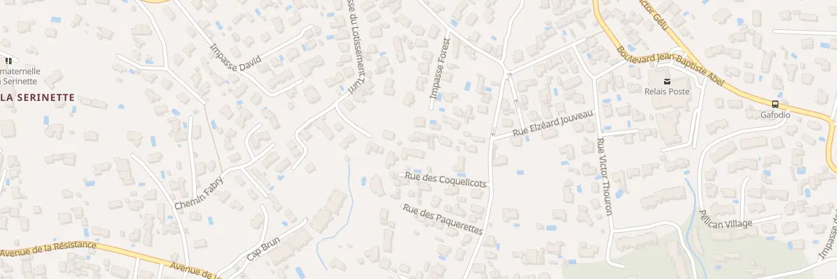 Plan du 110 Rue des Coquelicots à Toulon