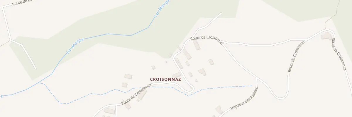 Plan du 950 Rte de Croisonnaz à Thusy