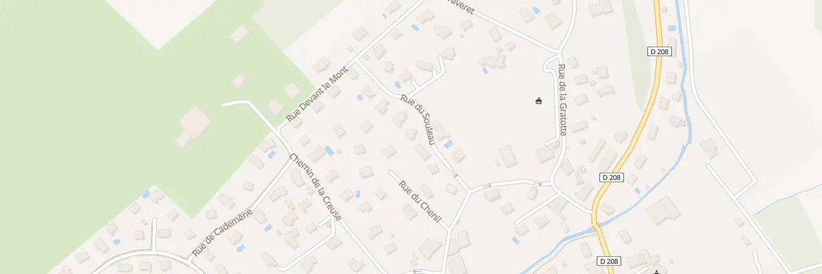 Plan du 7 Rue du Souleau à Geneuille