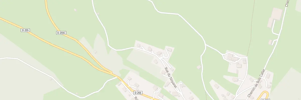 Plan du 340 Rue de Noyaret à Hurtières