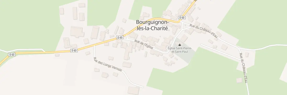 Plan du 16 Rue de l’Église à Bourguignon-lès-la-Charité