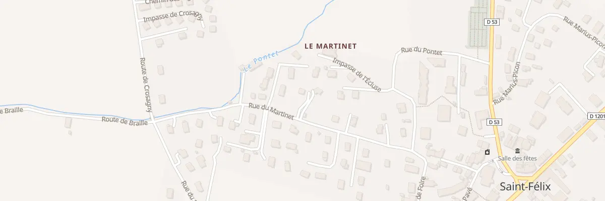 Plan du 216 Rue du Martinet à Saint-Félix