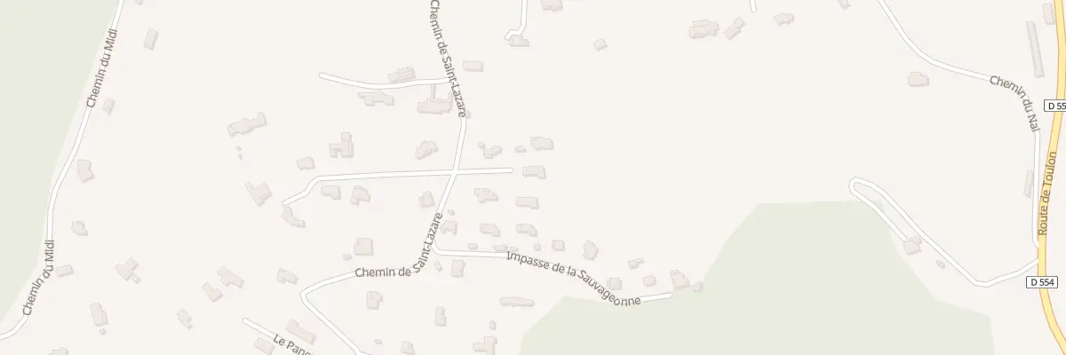 Plan du 953 Che de Saint Lazare à Méounes-lès-Montrieux