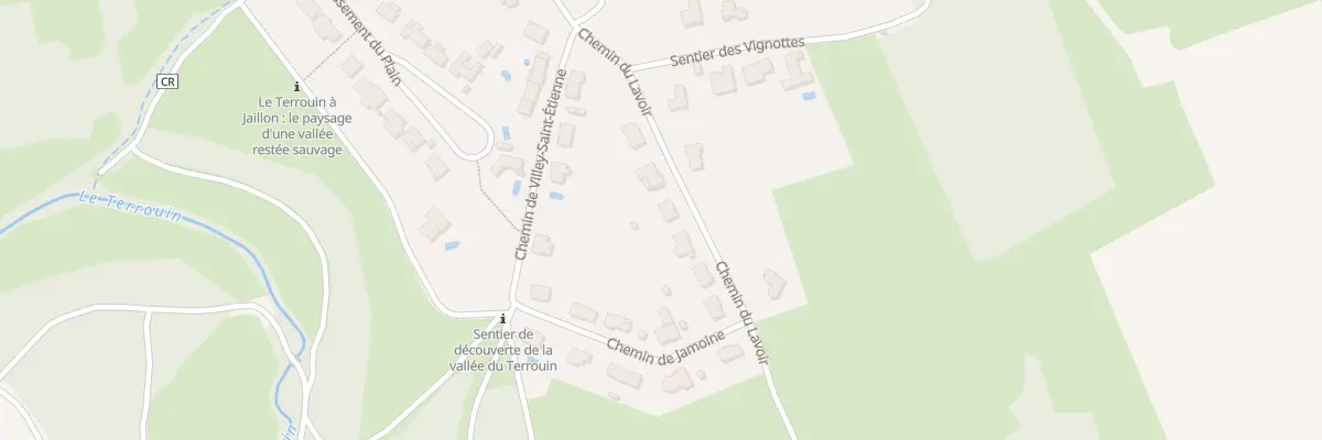 Plan du 5 Chem du Lavoir à Jaillon