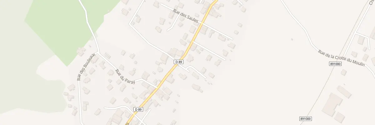 Plan du 805 Rue de Fenières à Thoiry