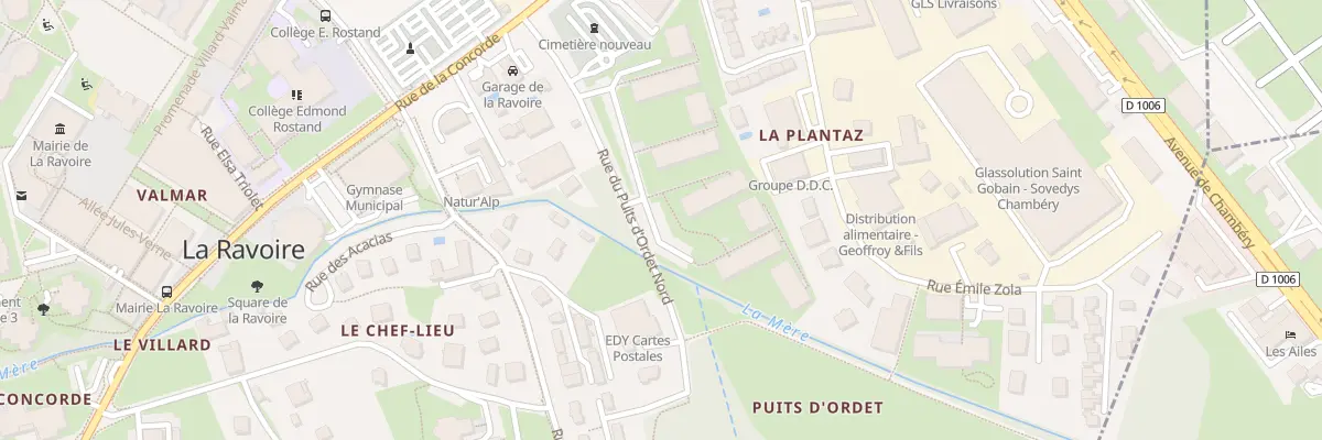 Plan du 85L Rue du Puits d’Ordet Nord à La Ravoire