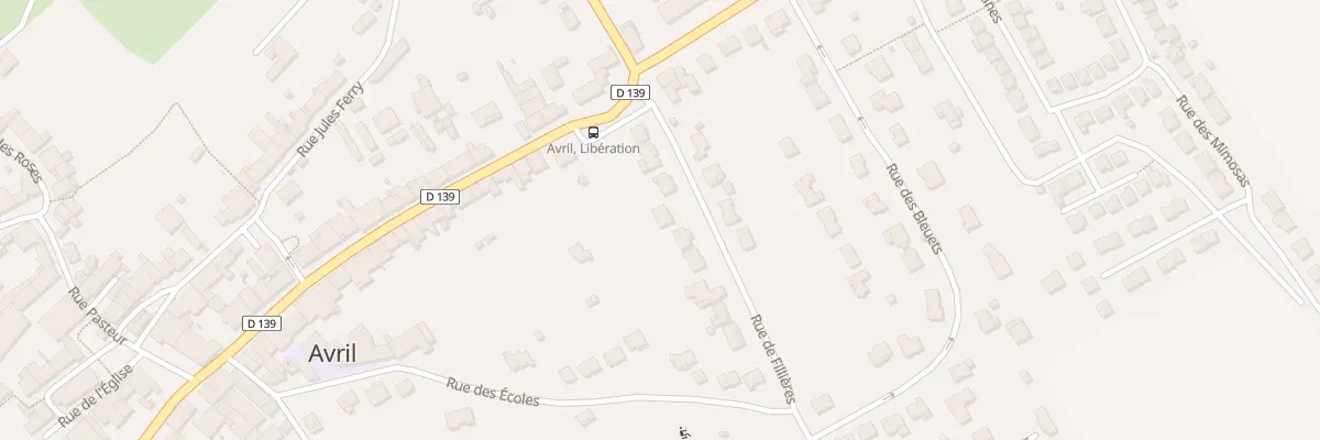 Plan du 7 Rue de Fillières à Avril