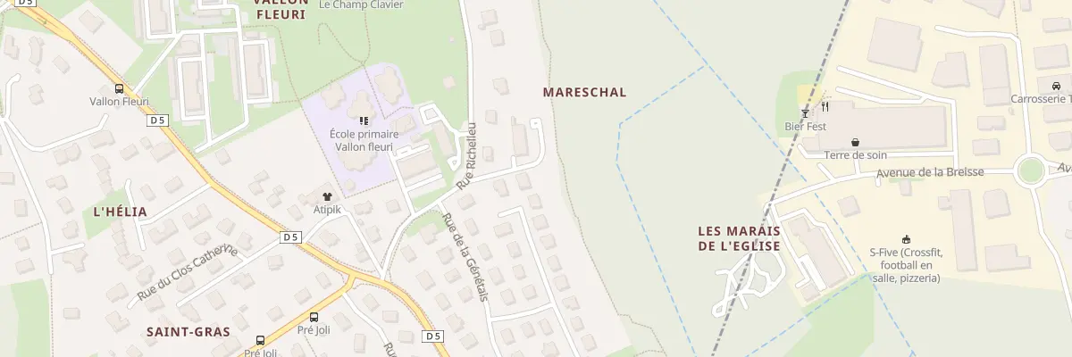 Plan du 60 Rue de la Genetais à La Ravoire
