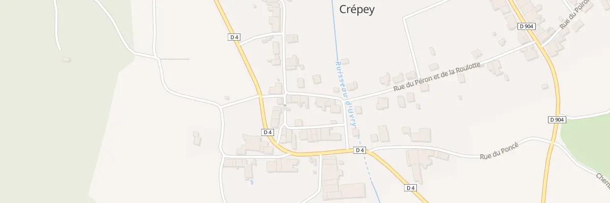 Plan du 8 Rue du Diarrou à Crépey