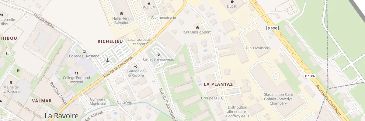 Plan du 85F Rue du Puits d’Ordet Nord à La Ravoire