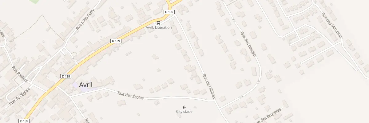 Plan du 11 Rue de Fillières à Avril