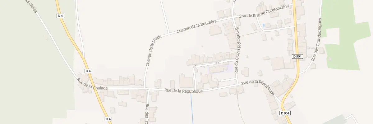 Plan du 1 Rue du Petit Richebourg à Crépey