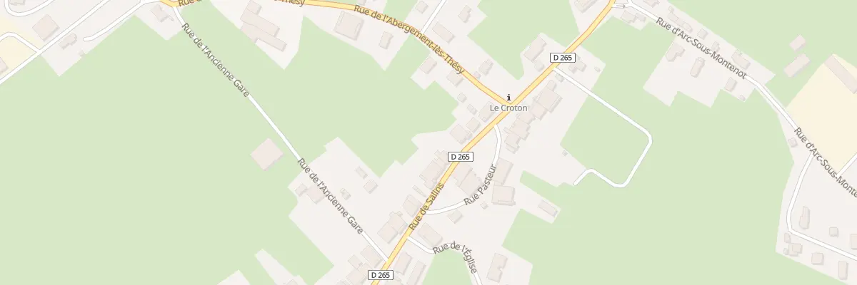 Plan du 21 Rue de Salins à Lemuy