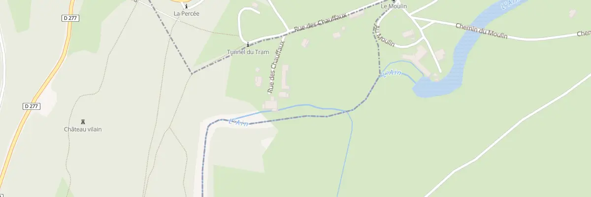 Plan du 185 Rue des Chauffaux à Bourg-de-Sirod