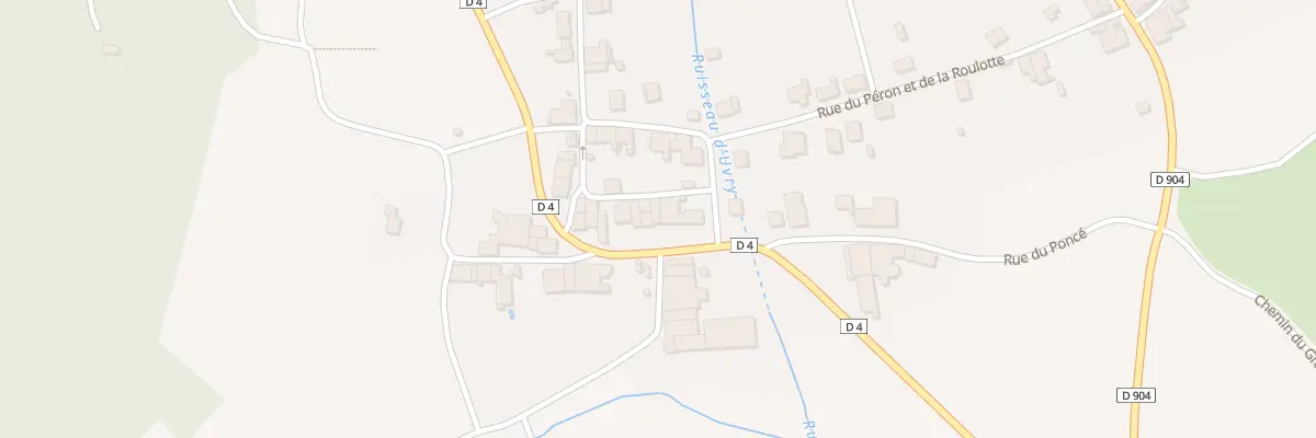 Plan du 4 Rte de Colombey Les Belles à Crépey